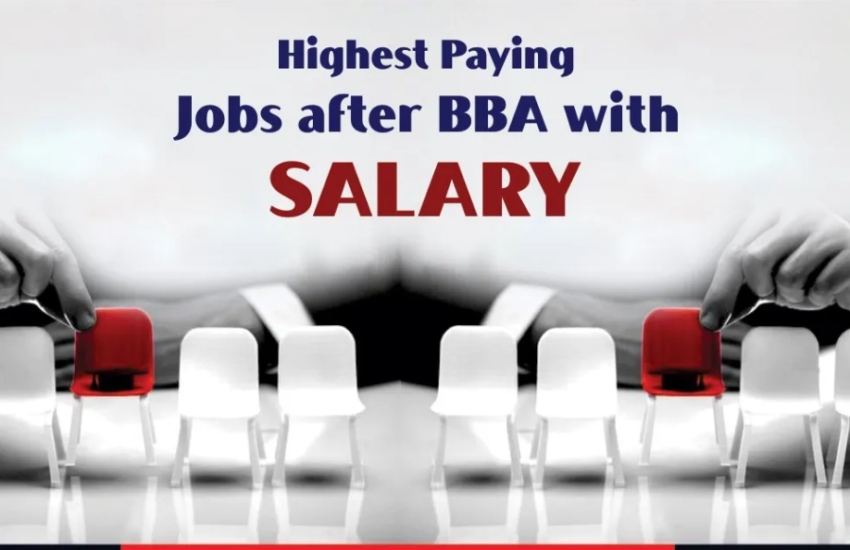 High-Paying Jobs for BBA Graduates