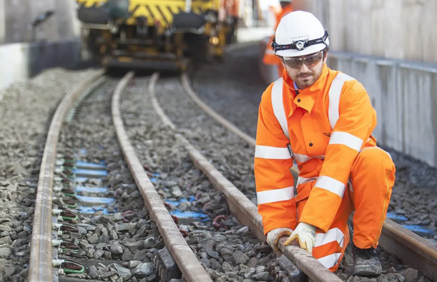 Rail Construction Worker